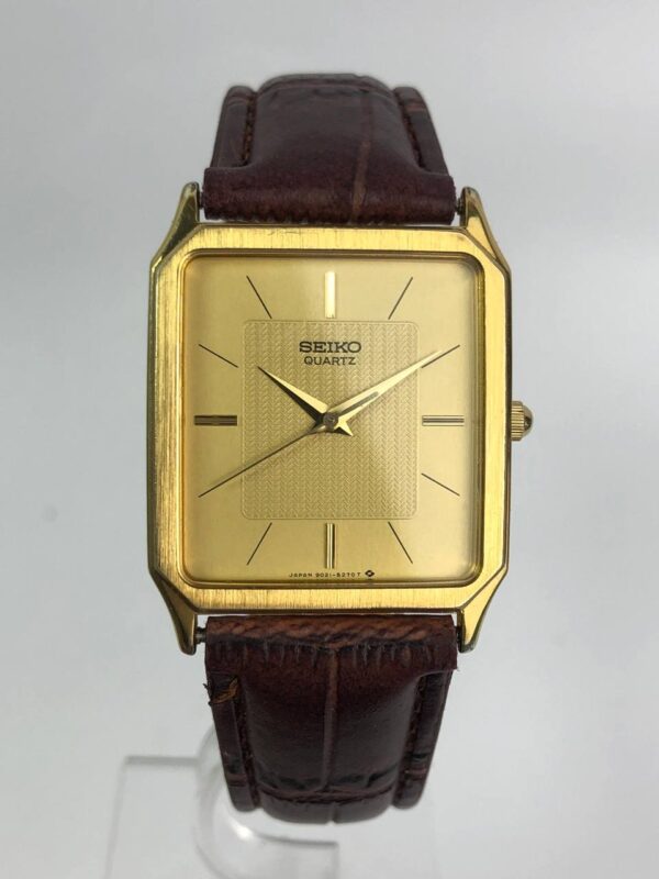 SEIKO SQUARE GUILOCHE DIAL