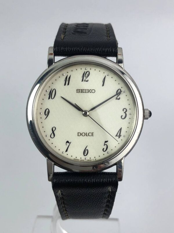 SEIKO DOLCE WAFFLE ARABIC DIAL RARE