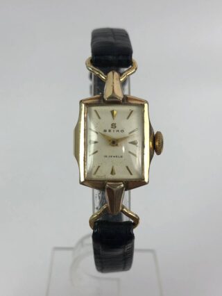 SEIKO ARTDECO VINTAGE 14K GF