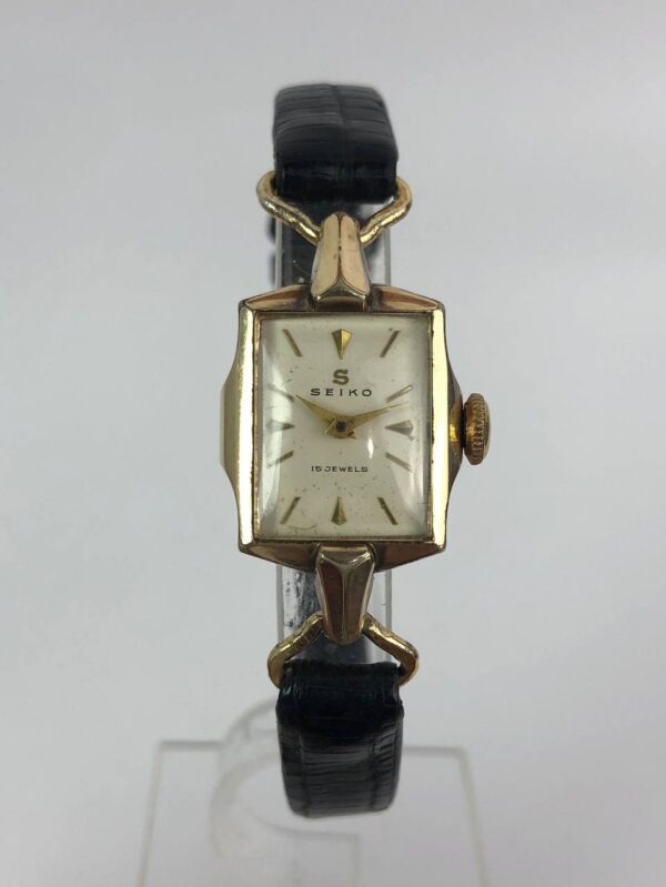 SEIKO ARTDECO VINTAGE 14K GF