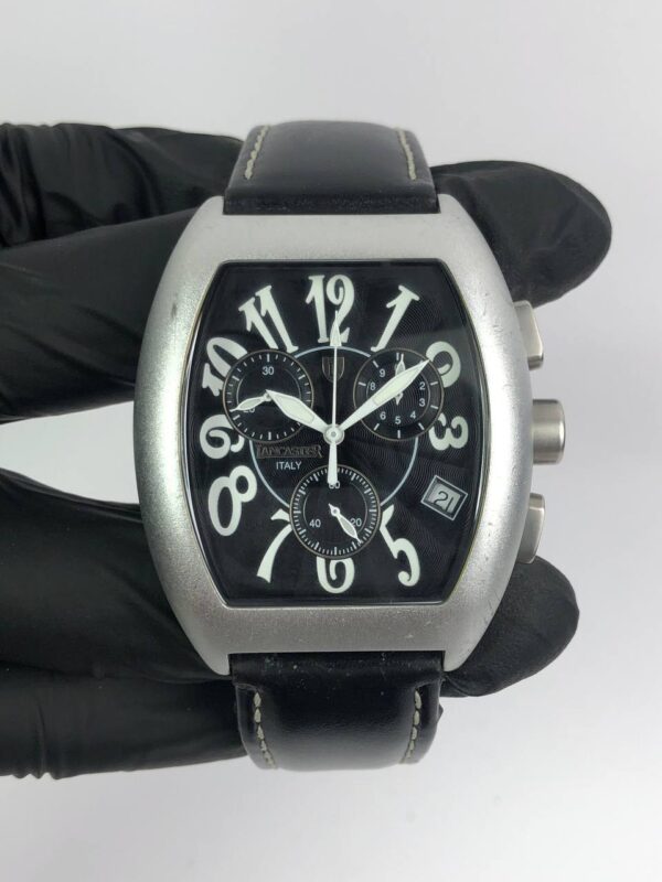 LANCASTER TONNAU CHRONOGRAPH ITALY ALUMUNIUM CASE - Gambar 2