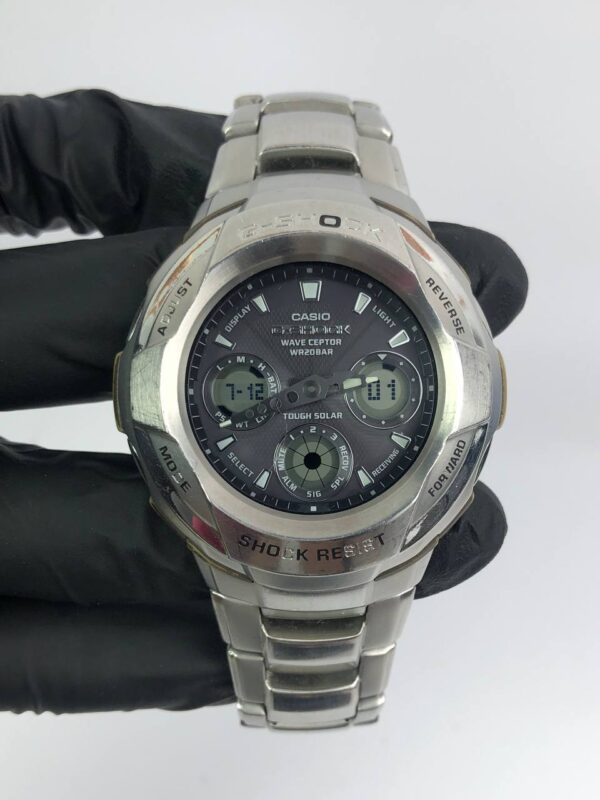 G SHOCK THE G FULL STAINLESS STEEL - Gambar 2