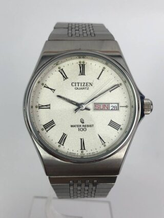 CITIZEN CQ ROMAN TEXTURE DIAL ALL ORI