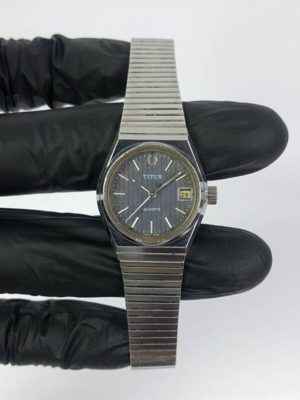 TITUS LADY QUARTZ DATE VINTAGE - Gambar 2