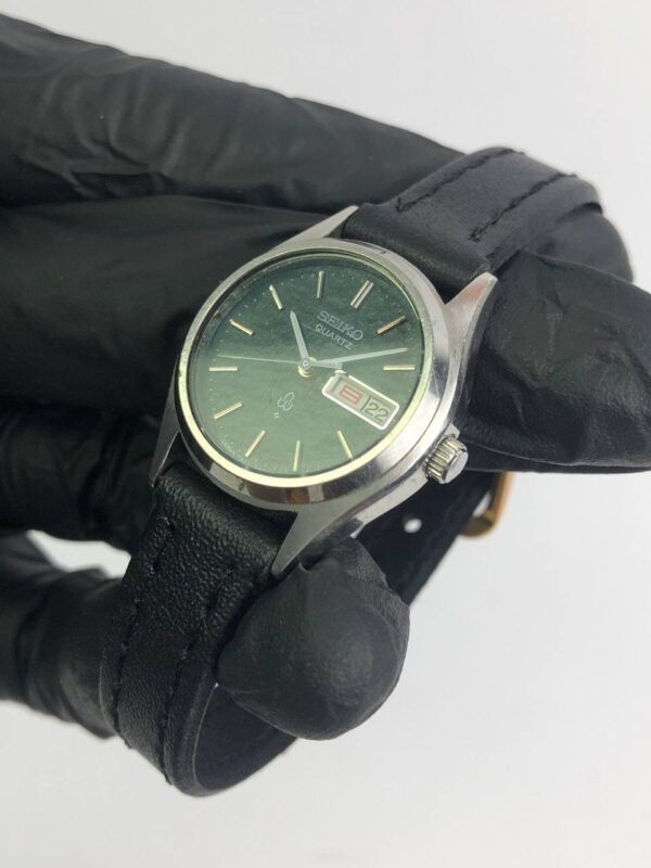 SEIKO QUARTZ LADY GREEN TEXTURE DIAL - Gambar 3