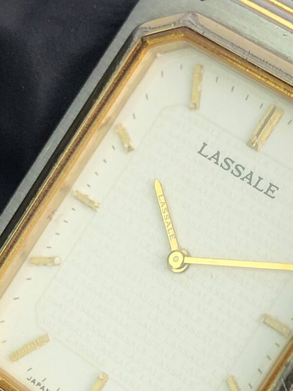 SEIKO LASSALE TANK TWOTONE - Gambar 4