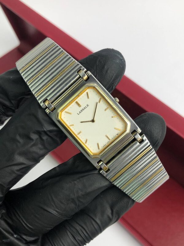 SEIKO LASSALE TANK TWOTONE - Gambar 5