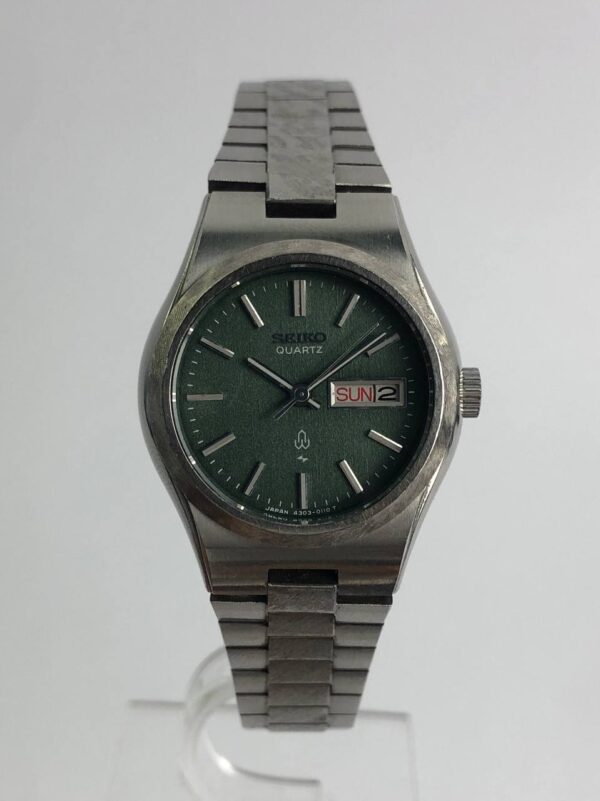 SEIKO QUARTZ LADY GREEN DIAL