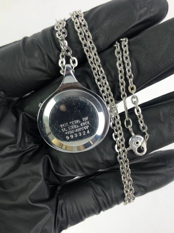 ALBA SILVER WATCH NECKLACE - Gambar 3