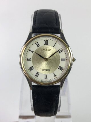 CITIZEN EXCEED TUXEDO DIAL ROMAN