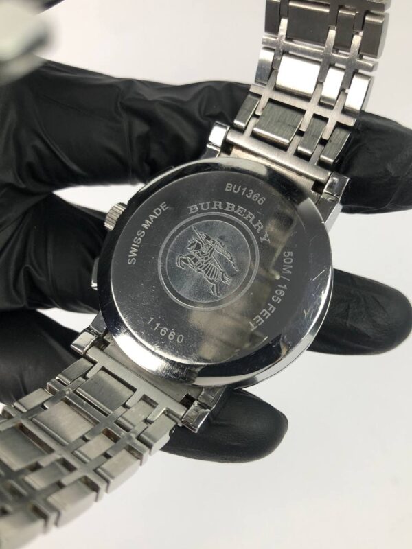 BURBERRY CHRONOGRAPH SWISSMADE ALL ORIGINAL - Gambar 8