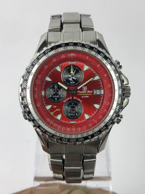 THUNDERBIRD CHRONOGRAPH ALARM ALL ORI
