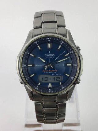CASIO LINEAGE BLUD DIAL ANADIGI