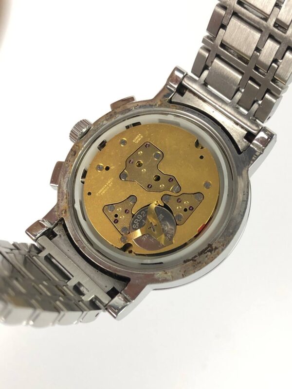 BURBERRY CHRONOGRAPH SWISSMADE ALL ORIGINAL - Gambar 9
