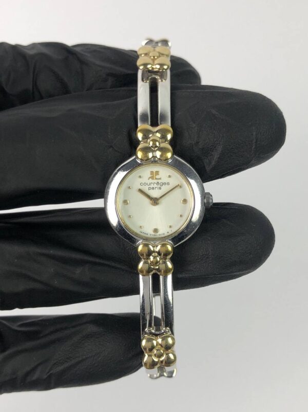 COUREGES PARIS BANGLE TWOTONE - Gambar 3