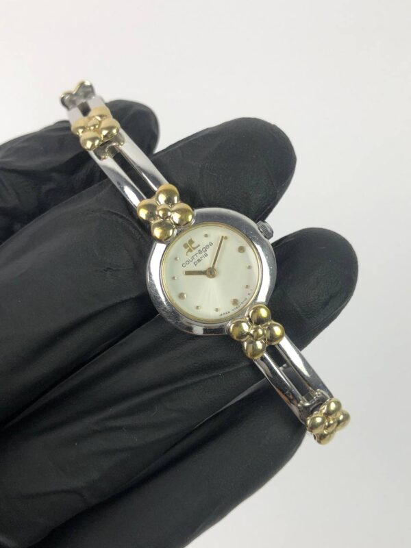 COUREGES PARIS BANGLE TWOTONE - Gambar 4