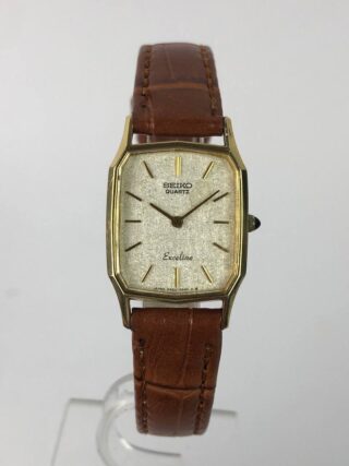 SEIKO EXCELINE SNOWFLAKE TEXTURE DIAL