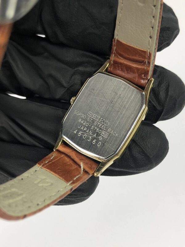 SEIKO EXCELINE SNOWFLAKE TEXTURE DIAL - Gambar 8