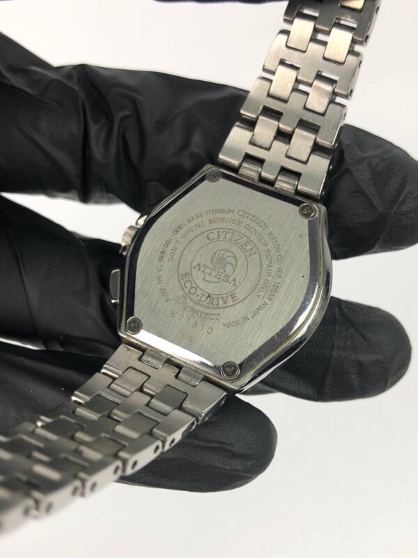 CITIZEN ATTESA RADIOCONTROLLED ALL TITANIUM - Gambar 8