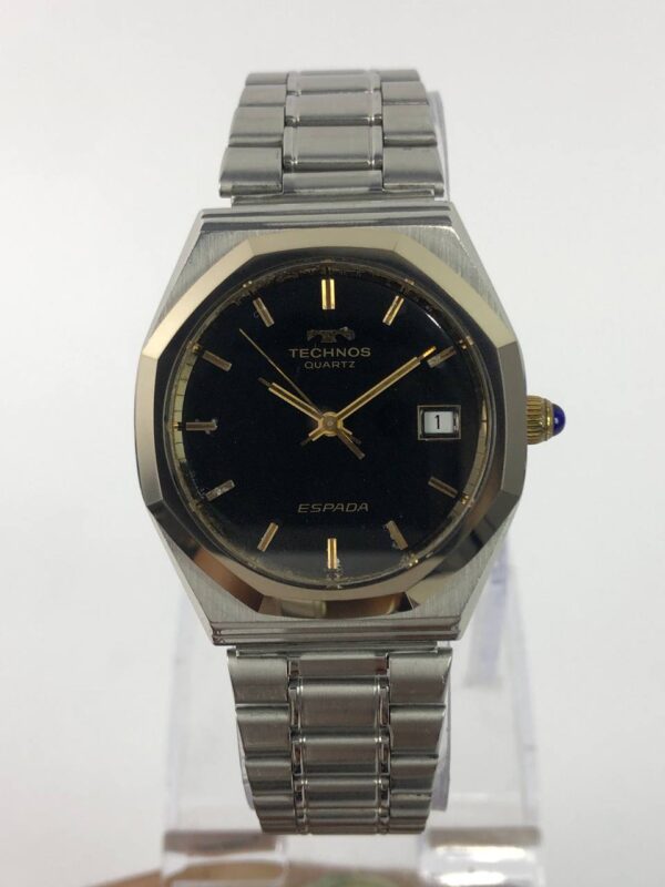 TECHNOS MULTIGONAL BEZEL VINTAGE