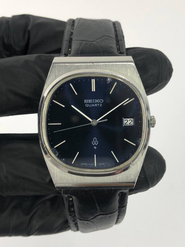SEIKO QUARTZ BLUE SUNBURST DIAL - Gambar 2