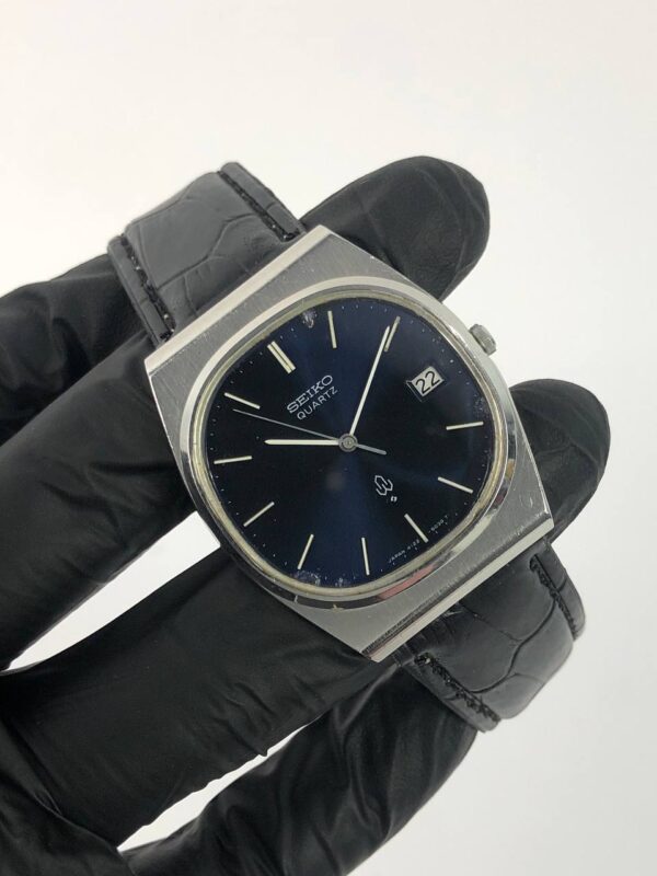 SEIKO QUARTZ BLUE SUNBURST DIAL - Gambar 4