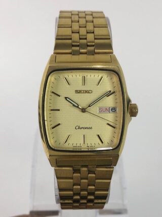 ALL ORIGINAL SEIKO CHRONOS TEXTURE DIAL