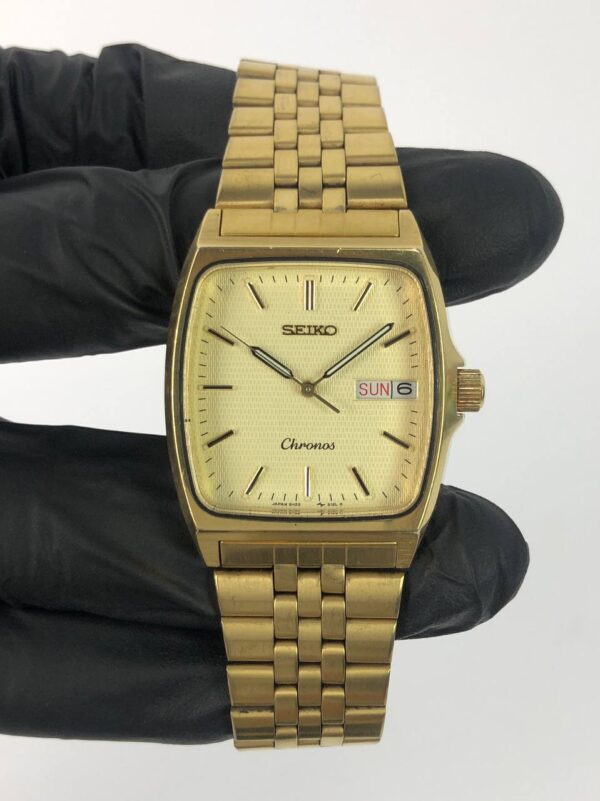 ALL ORIGINAL SEIKO CHRONOS TEXTURE DIAL - Gambar 2