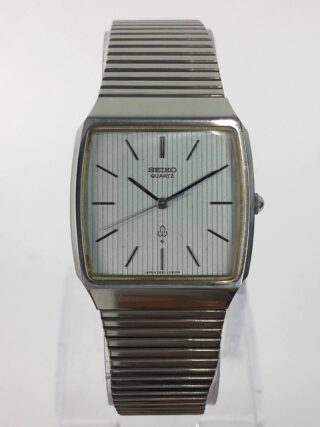 SEIKO QUARTZ GREY DIAL ALL ORI