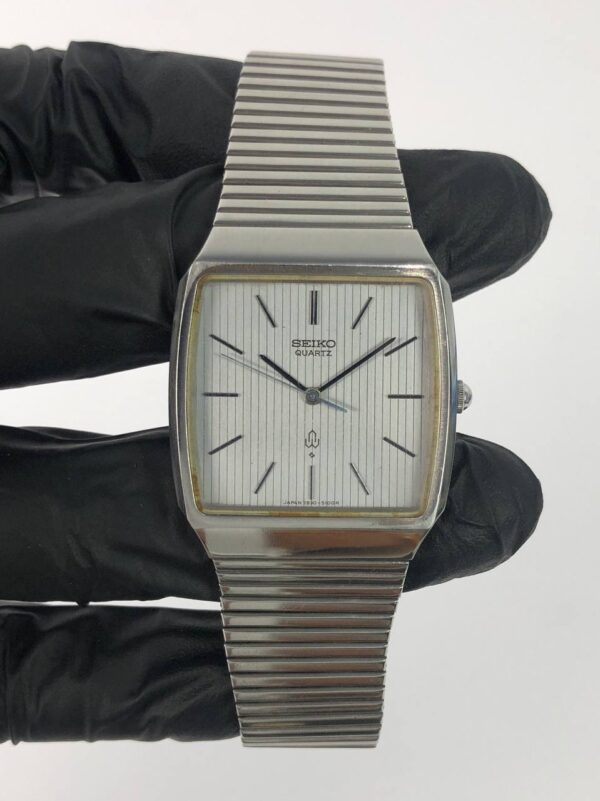 SEIKO QUARTZ GREY DIAL ALL ORI - Gambar 2