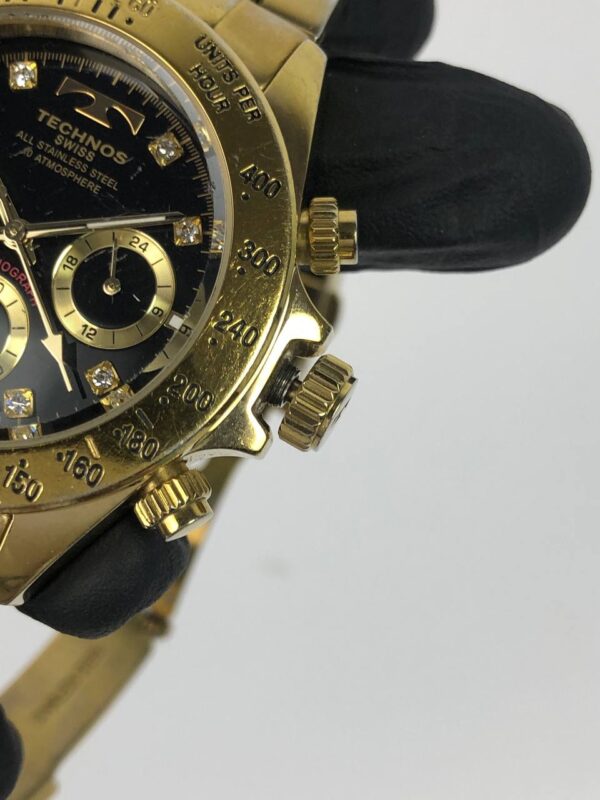 TECHNOS CHRONOGRAPH SWISSMADE - Gambar 5
