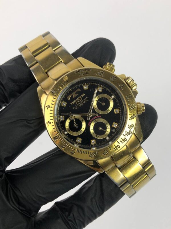 TECHNOS CHRONOGRAPH SWISSMADE - Gambar 4