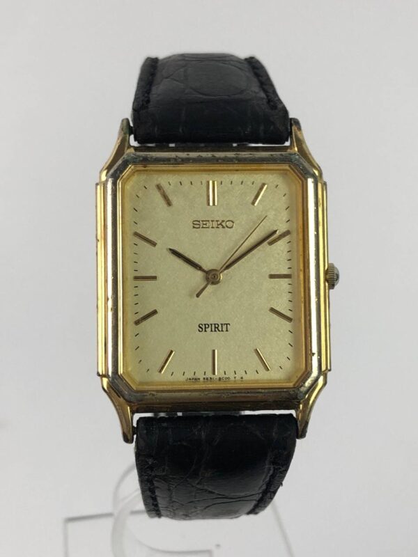 SEIKO SPIRIT TANK SNOWFLAKE