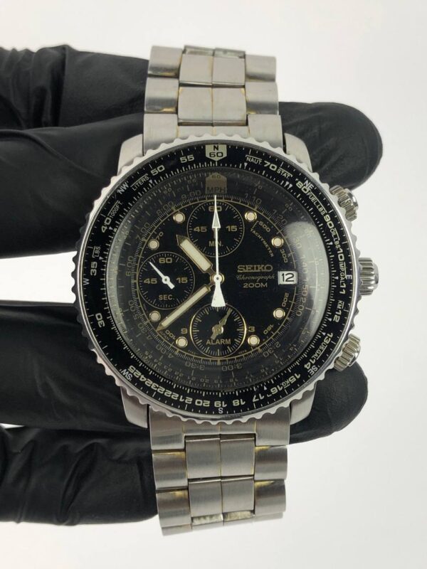 SEIKO PILOT ALARM CHORONOGRAPH - Gambar 2