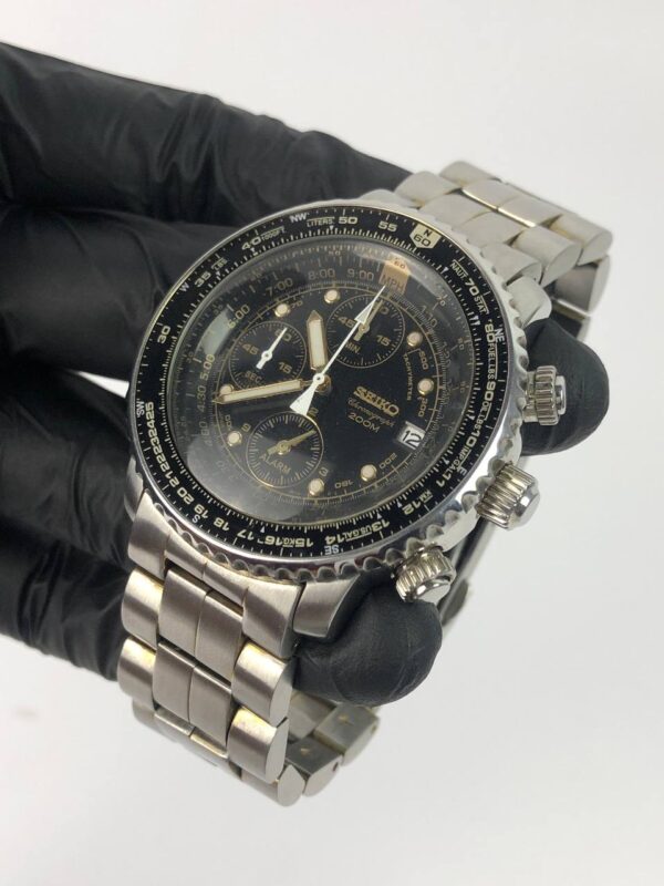 SEIKO PILOT ALARM CHORONOGRAPH - Gambar 3