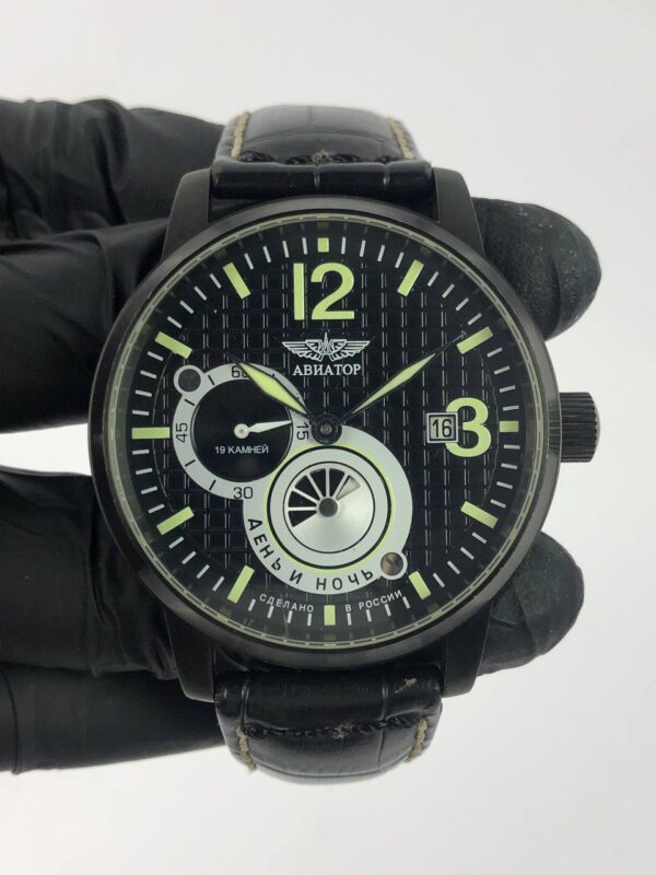 AVIATOR SUB SECOND DAY NIGHT RUSSIAN - Gambar 2