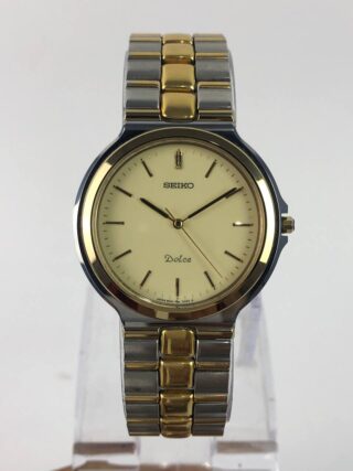 SEIKO DOLCE WATCH MEN TWO TONE