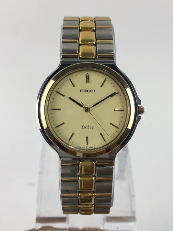 SEIKO DOLCE WATCH MEN TWO TONE