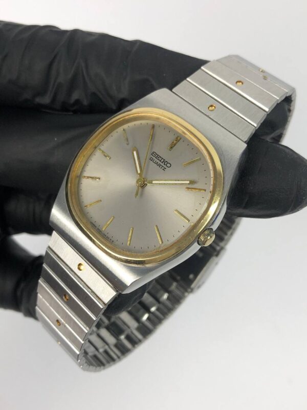 SEIKO QUARTZ GOLD TONE BEZEL - Gambar 3