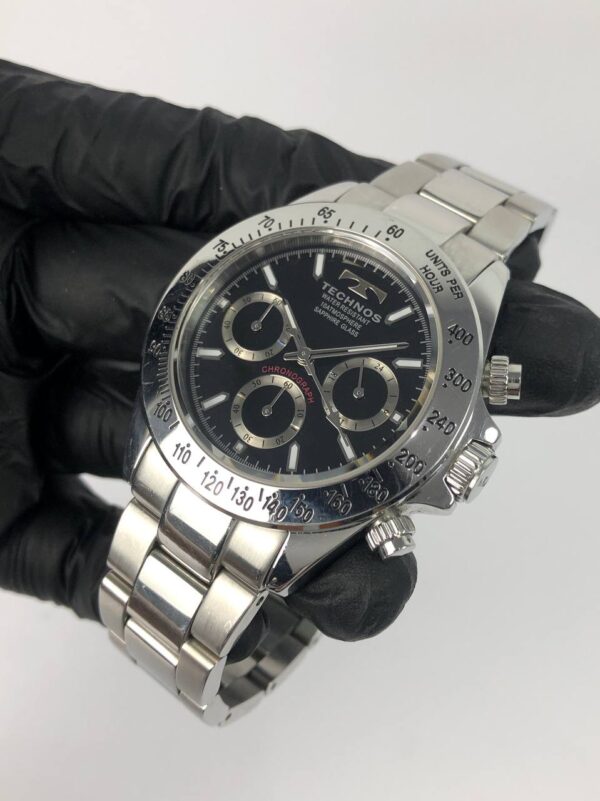 TECHNOS CHRONOGRAPH SAPPHIRE FULL ORI - Gambar 3