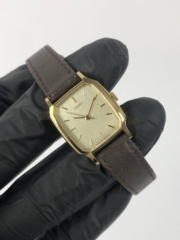 FULL ORI SEIKO LADY TEXTURE LINEN DIAL - Gambar 4