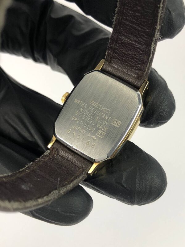 FULL ORI SEIKO LADY TEXTURE LINEN DIAL - Gambar 9