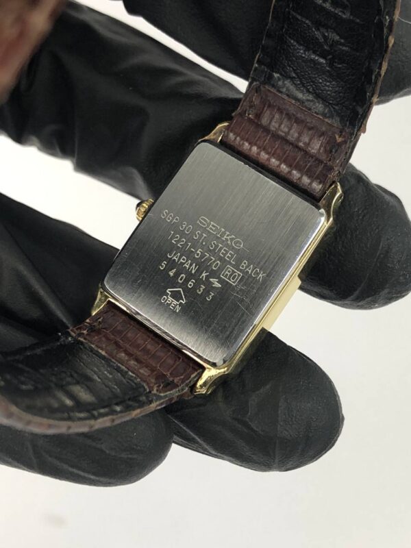SEIKO EXCELINE TANK LADIES - Gambar 7