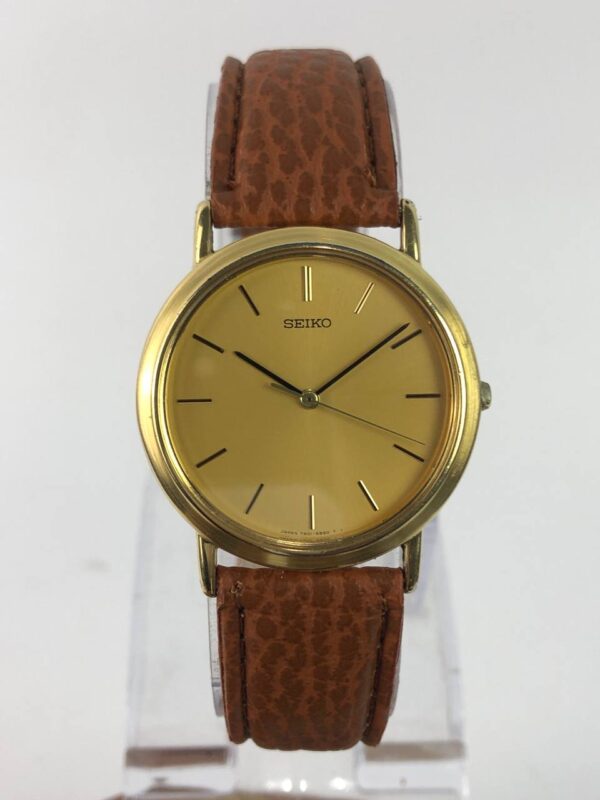 DRESSWATCH SEIKO FULL GOLD TONE