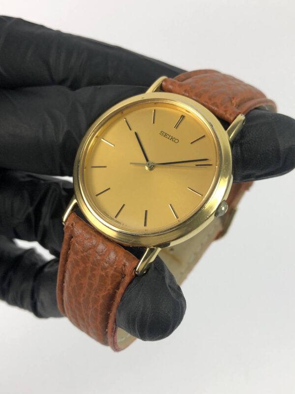 DRESSWATCH SEIKO FULL GOLD TONE - Gambar 3
