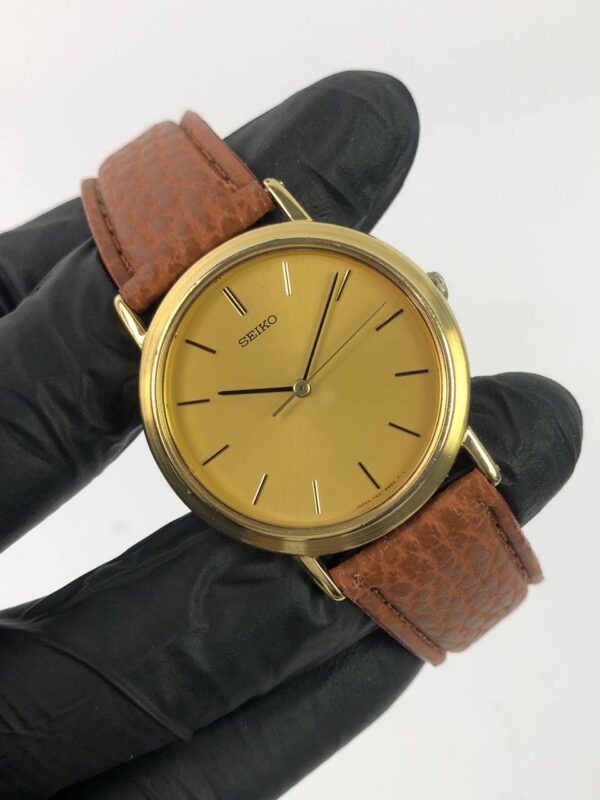 DRESSWATCH SEIKO FULL GOLD TONE - Gambar 4