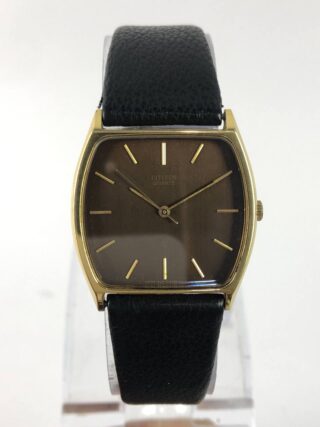 CITIZEN TV BROWN DIAL