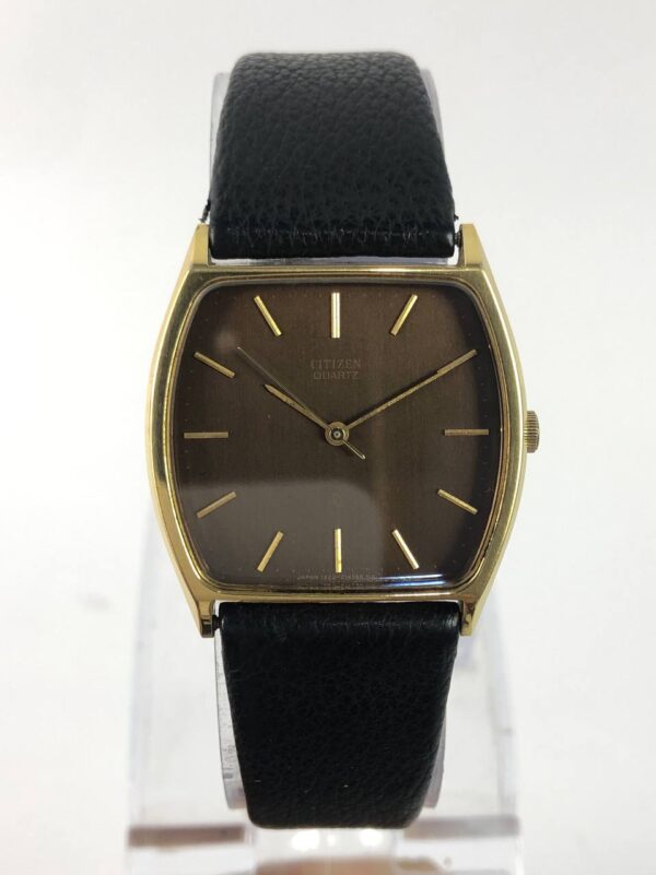 CITIZEN TV BROWN DIAL