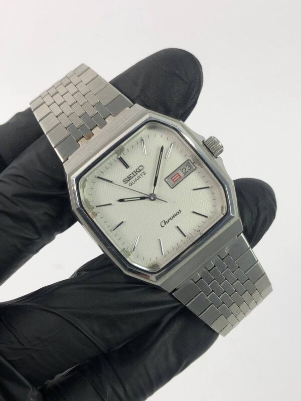 SEIKO CHRONOS FULL ORIGINAL TEXTURE DIAL - Gambar 4