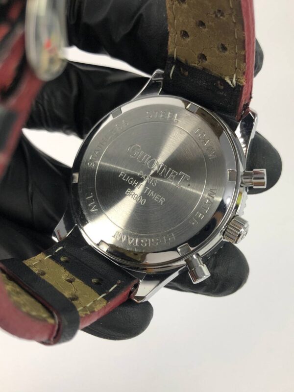 GUIONNET FLIGHT TIMER CHRONOGRAPH MAROON - Gambar 8